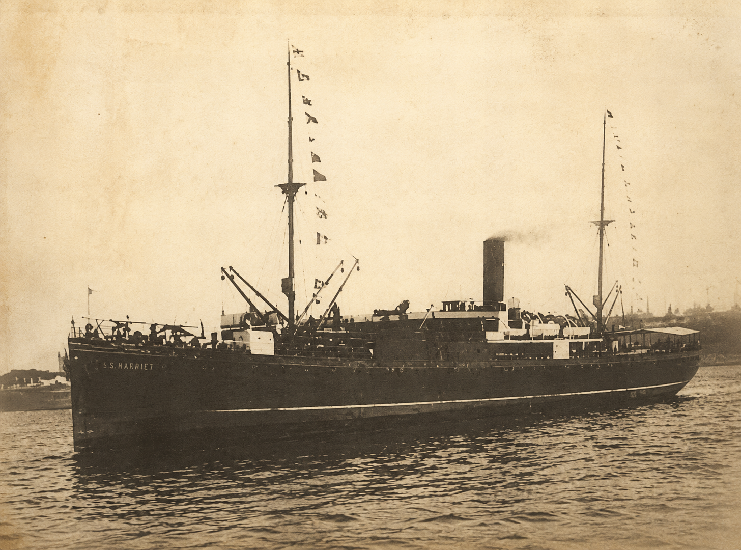 Representação histórica do navio Alacrità
